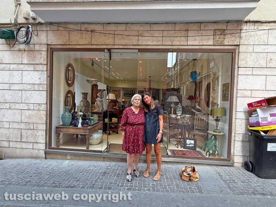 Viterbo - Maria Grazia Finocchi e Martina Campanella