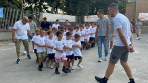 Viterbo - Secondo giorno di prove per il trasporto della minimacchina del Pilastro