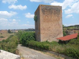 Tuscania - Rovi nel tragitto della processione dei Santi martiri