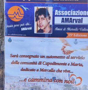 Capodimonte - L'iniziativa per Marcello Vallesi