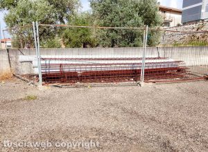 Bagnaia - Materiale edili abbandonato