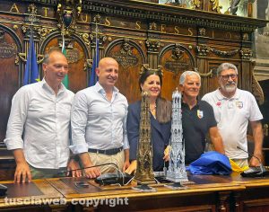 Damiano Amatore, Marco Ciorba, Chiara Frontini, Massimo Mecarini e Pietro Mecarini