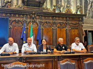 Damiano Amatore, Marco Ciorba, Chiara Frontini, Massimo Mecarini e Pietro Mecarini