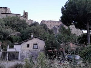Viterbo -Sterpaglie e incuria al Colle della cattedrale
