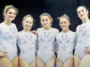 Manila Esposito, Elisa Iorio, Giulia Perotti, Anthea Sisio e July Marano