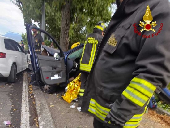Terni - L'Incidente a viale Borzacchini