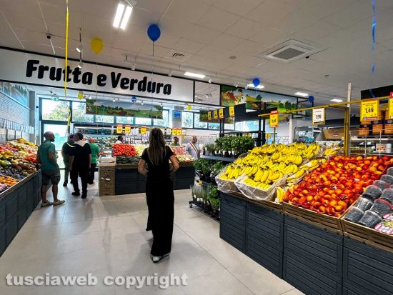 L'inaugurazione dell'area commerciale a Paparano