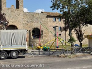 Viterbo - Santa Rosa - Le giostre tornano a Valle Faul
