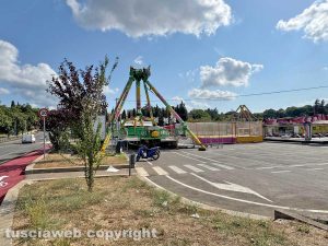 Viterbo - Santa Rosa - Le giostre tornano a Valle Faul