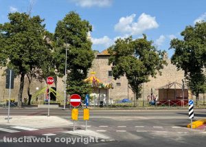 Viterbo - Santa Rosa - Le giostre tornano a Valle Faul