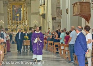 Viterbo - Il funerale di Roberto Baldini