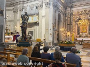 Viterbo - Il funerale di Roberto Baldini