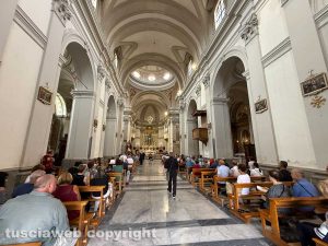 Viterbo - Il funerale di Roberto Baldini