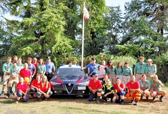 Alla sede della protezione civile una giornata dimostrativa per un gruppo di scout