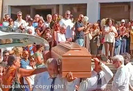 Civitavecchia - I funerali di Alessio Fantozzi