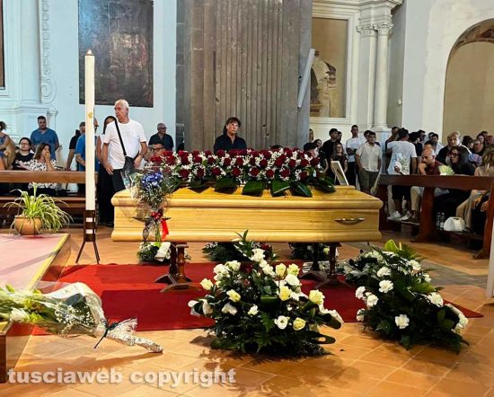 Tuscania - I funerali di Dario Baffarelli
