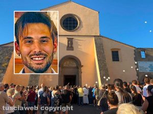 Tuscania - I funerali di Dario Baffarelli