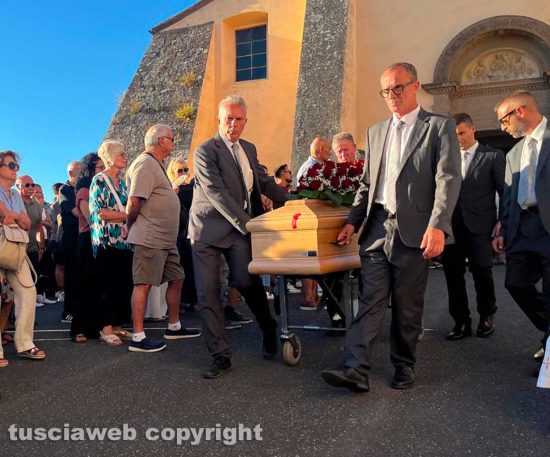 Tuscania - I funerali di Dario Baffarelli