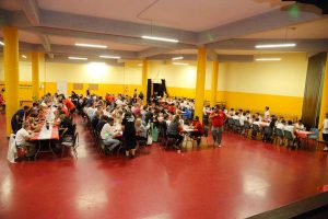 Viterbo - La cena del Comitato Mini Macchina Santa Barbara