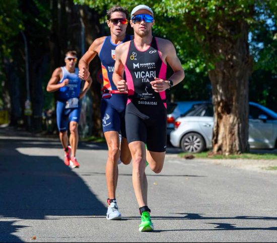 Sport - Triathlon della Tuscia - L'atleta Giorgio Vicari