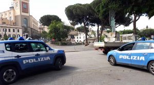 Viterbo - Polizia al Sacrario