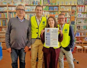 Viterbo - Lions Club - Zaino sospeso