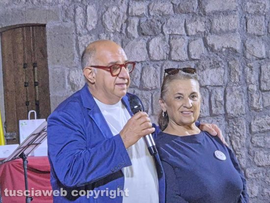 Montefiascone - L'evento “Passi e note per la vita” - Renato Fanelli e Alida Bronzetti