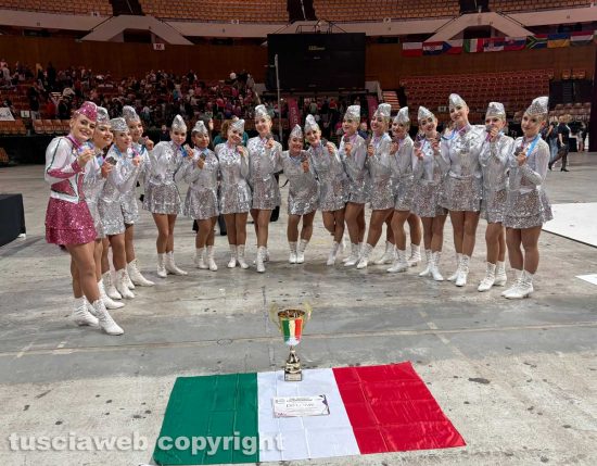 Viterbo – Lucrezia Ercolani e Francesca Chessa sono vicecampionesse mondiali di majorettes