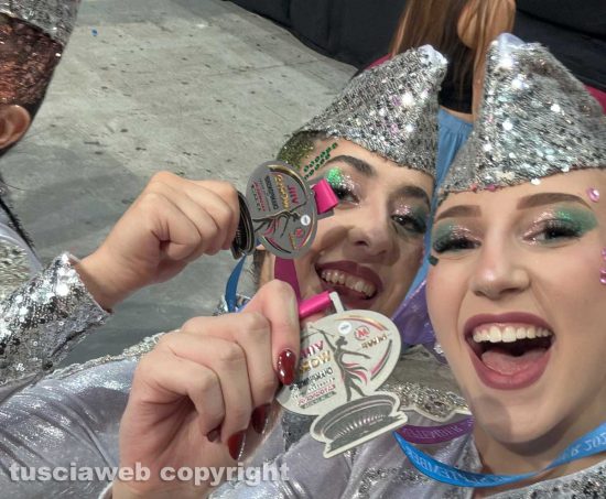 Viterbo – Lucrezia Ercolani e Francesca Chessa sono vicecampionesse mondiali di majorettes