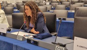 Antonella Sberna al Parlamento europeo