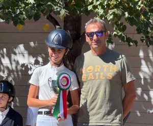 Sport - Equitazione - Matilde Spada sul podio