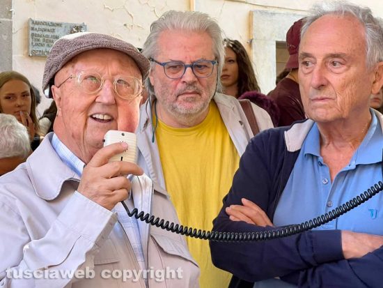 Liceo Mariano Buratti - Casa del Balilla - Il presidio sotto la provincia - Aurelio Rizzacasa, Carlo Galeotti ed Enrico Mezzetti