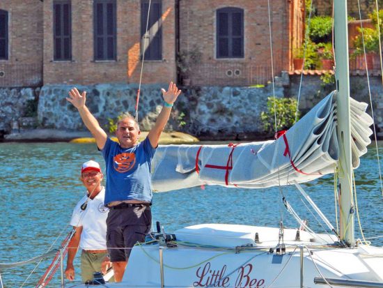 Sport - Vela - I vincitori Estevan Persi e Alberto Topino