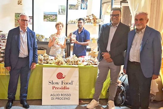 L’Aglio rosso di Proceno al Salone del Gusto-Terra Madre di Torino