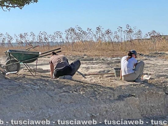 Tarquinia - Da uno scavo archeologico riemerge la città romana