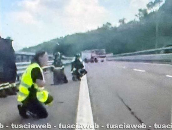 Barberino del Mugello – Quaranta minuti di trattativa sul viadotto dell’A1 per cercare di convincere Federico Vella a non gettarsi nel vuoto