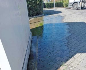 Tarquinia - Perdite alle casette dell'acqua