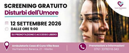 Screening disturbi dell'umore