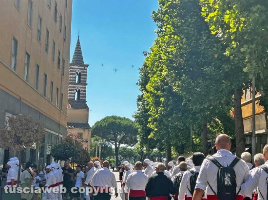 Viterbo - Santa Rosa - Il raduno dei facchini all'Unione