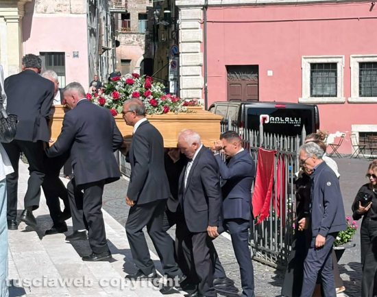 Civita Castellana - Il funerale di Alberto Brunelli
