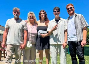 Lorenzo, Luana, Angelica, Alice e Vincenzo