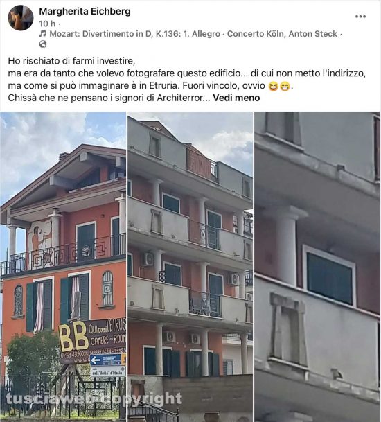 Il post di Margherita Eichberg