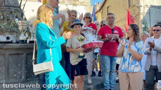 Viterbo - Marucci Alessandro secondo classificato dei piccoli bottaroli