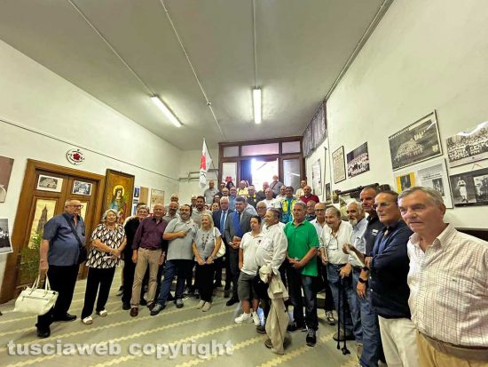 Viterbo - Inaugurazione della nuova sede dell’associazione Ex facchini di santa Rosa