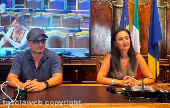Viterbo - Andrea Ribeca e Katia Scardozzi