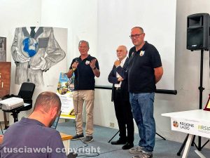 Viterbo - Massimo Mecarini, Marco Bragaglia e Luigi Aspromonte