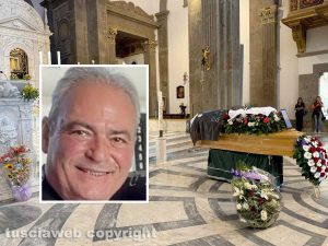 Viterbo - La Quercia - I funerali di Marco De Falco