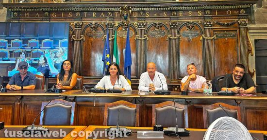 Viterbo - Andrea Ribeca, Katia Scardozzi, Chiara Frontini, Marco Nunzi, Patrick Rosati e Claudio Moretti