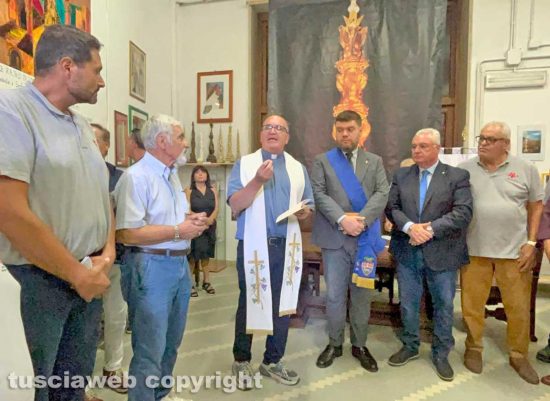 Viterbo - Inaugurazione della nuova sede dell’associazione Ex facchini di santa Rosa