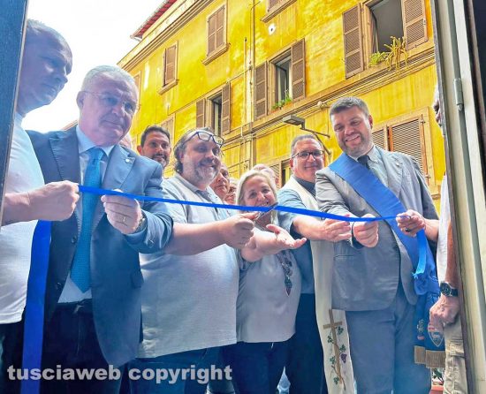Viterbo - Inaugurazione della nuova sede dell’associazione Ex facchini di santa Rosa
